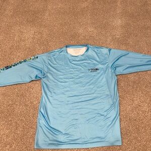 Light Blue Men's Performance Long Sleeve